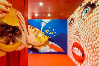 Enter 'TOILETPAPER's Bizarre Labyrinth of an Exhibition