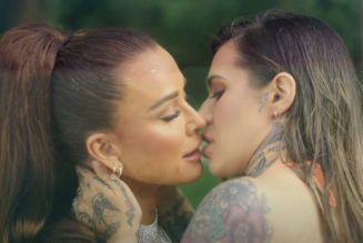 Lingerie-clad Kyle Richards, Morgan Wade get hot and heavy in sexy ‘Fall in Love With Me’ music video