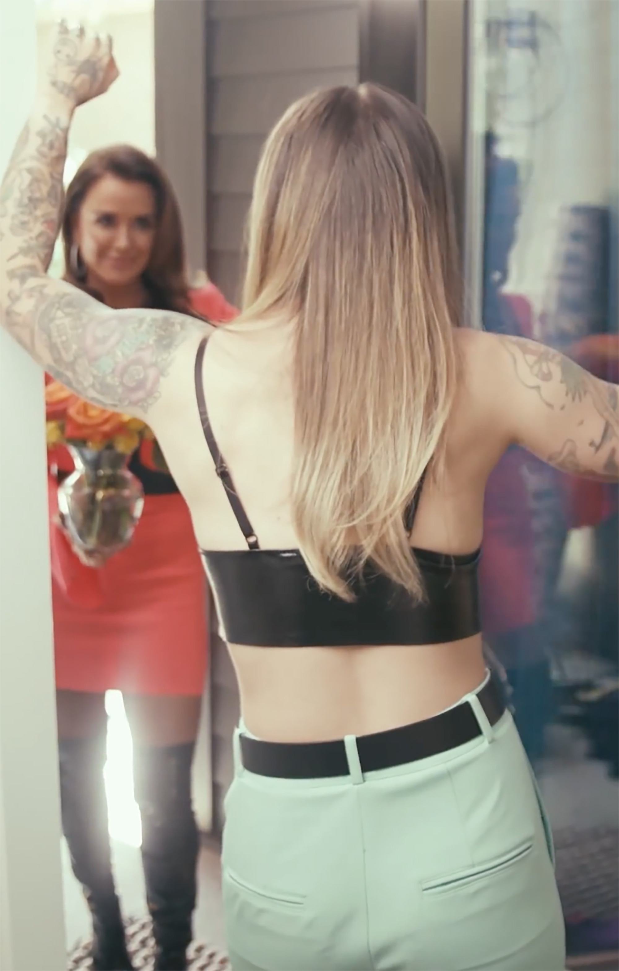 Kyle Richards and Morgan Wade