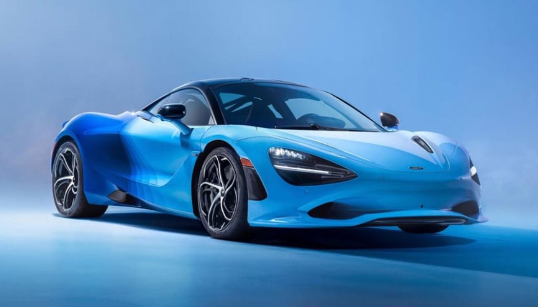McLaren Reveals New Spectrum Theme Multi-Tone Paint Finish