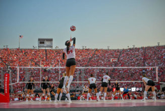 Nebraska Cornhuskers volleyball breaks women's sport world attendance record with match at football stadium