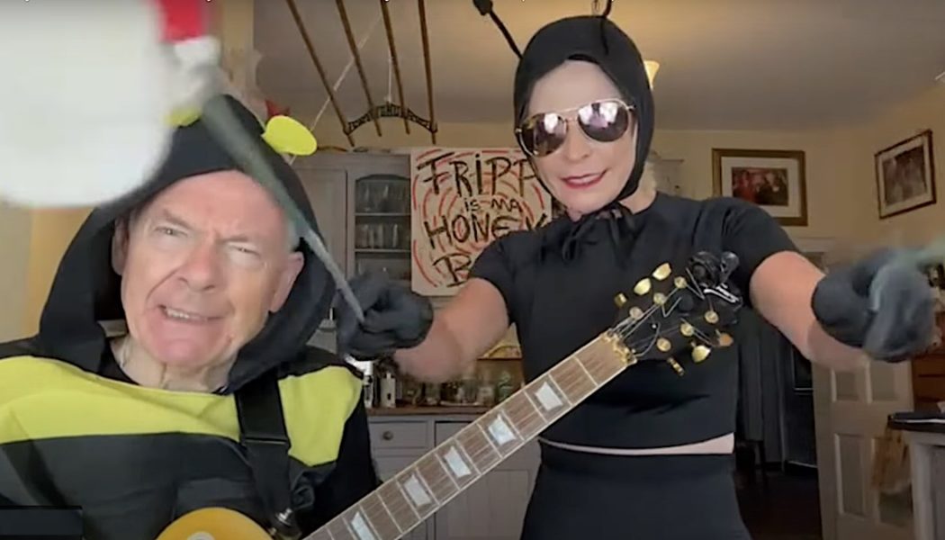 Robert Fripp and Toyah cover The Hives' "Hate to Say I Told You So": Watch