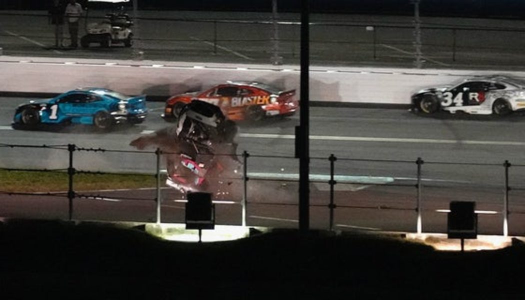 Ryan Preece flips 10 times in violent NASCAR crash during Coke Zero Sugar 400