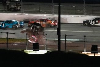Ryan Preece flips 10 times in violent NASCAR crash during Coke Zero Sugar 400