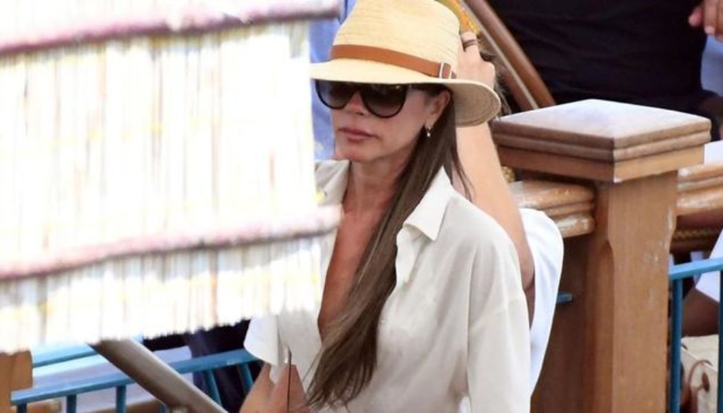 Victoria Beckham Just Wore the Ultimate Quiet Luxury Look for Lunch in Italy