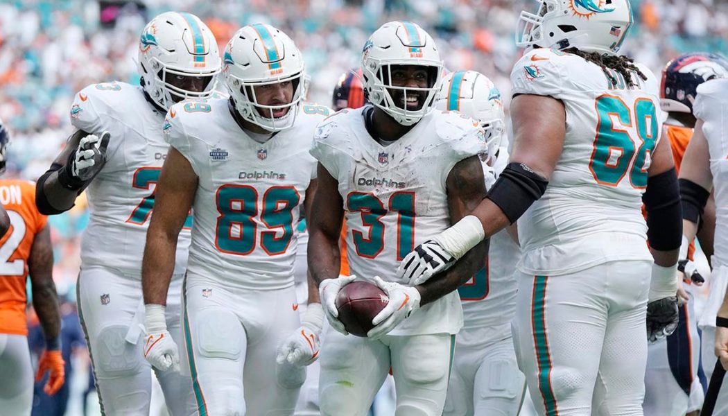 Dolphins drop 70 points on Broncos in historic victory