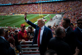 Donald Trump Booed And Flipped Off At Iowa Football Game