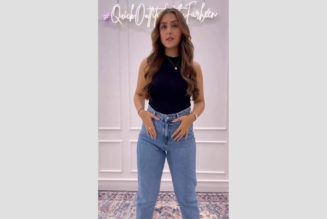 Farheen Panjwani: Luxury Fashion Influencer Shines in Kraus Jeans