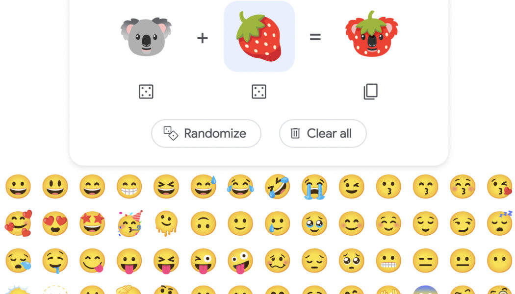 Google’s emoji mashup maker is now available in Search