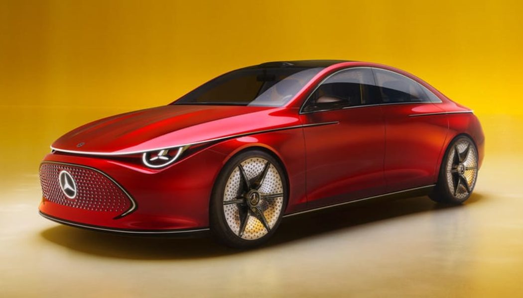 Mercedes-Benz Reveals All-Electric Concept CLA Class