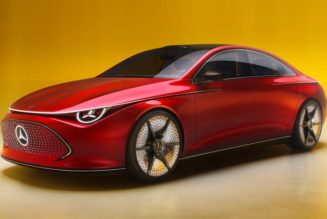 Mercedes-Benz Reveals All-Electric Concept CLA Class