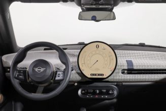 Mini’s new Cooper EV centers a giant circular OLED on the dash