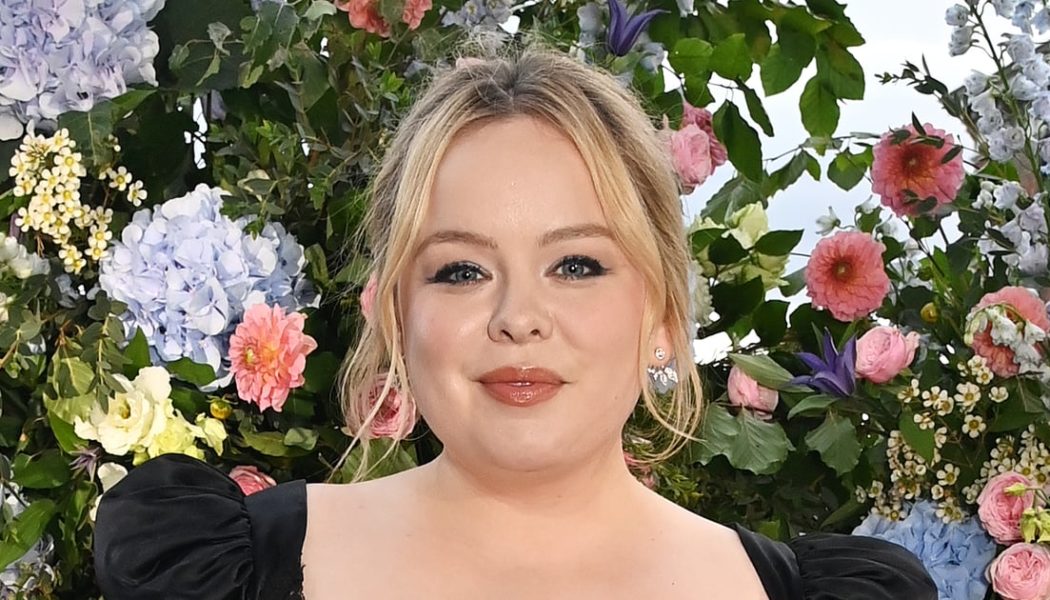 Nicola Coughlan Jokes About Real Life After Wearing Ultra Plunging Dress at Palace Party