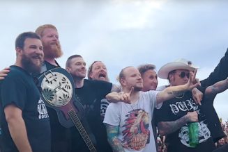 Oliver Anthony, Papa Roach, and Shinedown perform parking lot set at canceled Blue Ridge Rock Fest