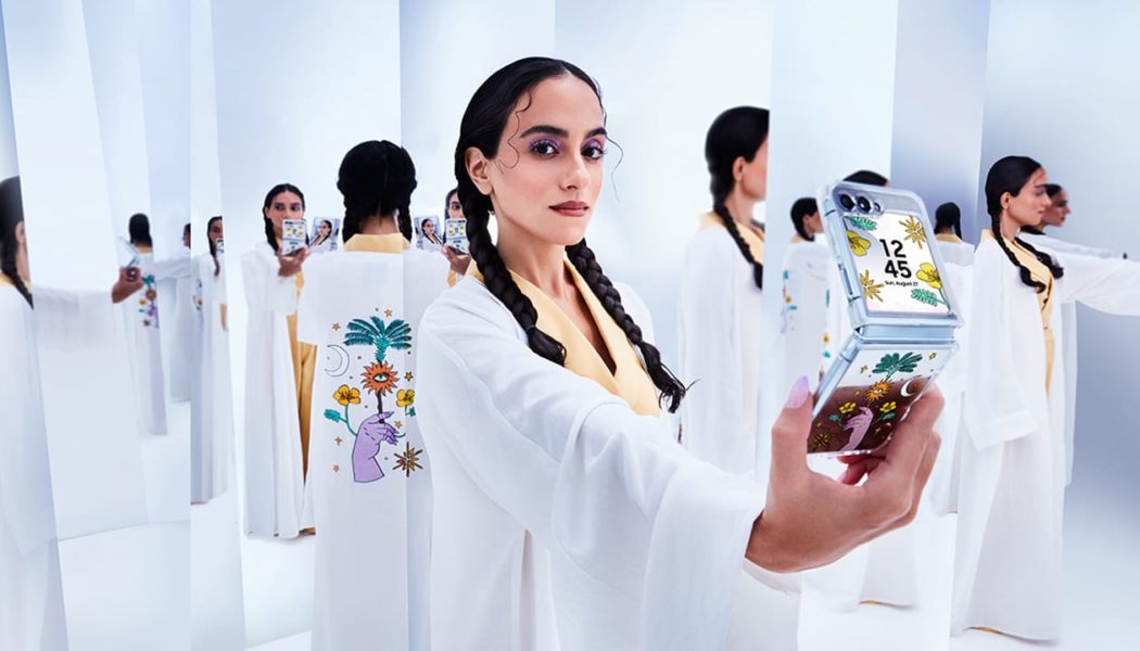 Samsung Unfolds a Story of Artistic Inspiration with Illustrator Nourie Flayhan