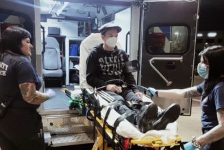 Sum 41's Deryck Whibley hospitalized with pneumonia