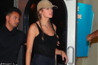 Taylor Swift Just Wore the Trouser Trend That's All Over H&M, Mango and Zara