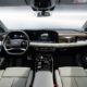 The Audi Q6 E-tron has three screens lighting up the entire dashboard
