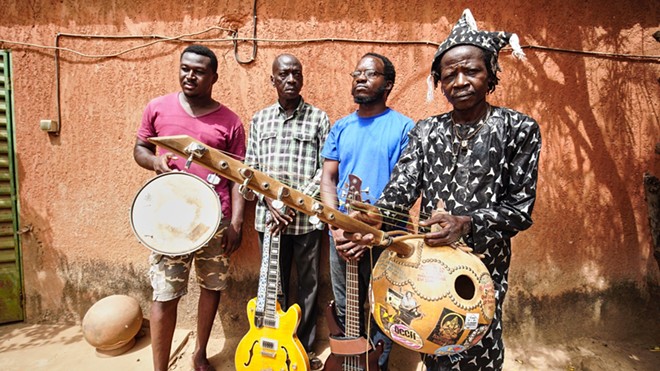 Baba Commandant and the Mandingo Band plays at Third Man Records this week. - Etienne Ramousse