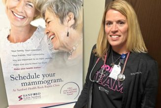 Annual mammogram catches cancer early for Sanford provider