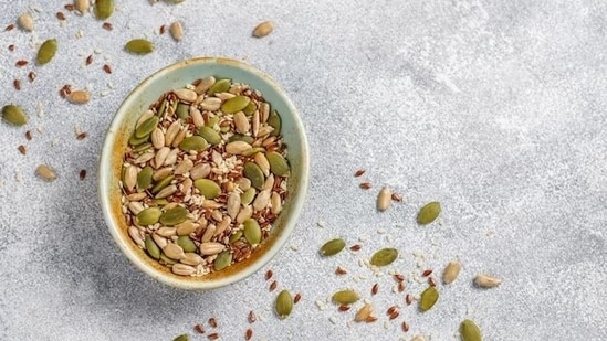 7. Have chia and flax seeds: Gut health is connected to overall health and having the right nutrition can help you stay younger and stronger. (Freepik)