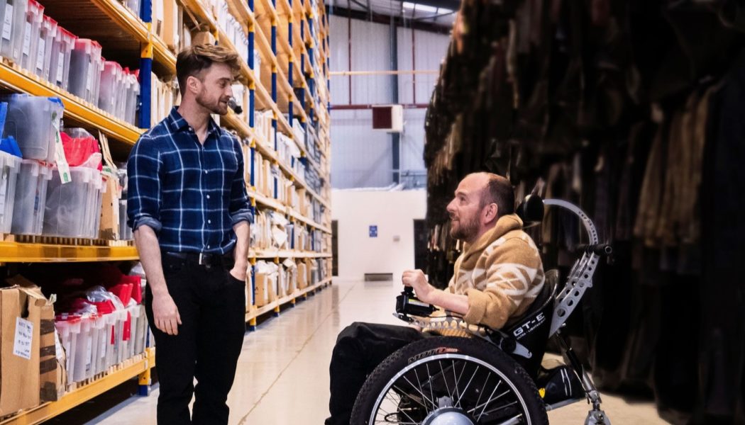 Daniel Radcliffe making film about paralyzed Harry Potter stunt double David Holmes