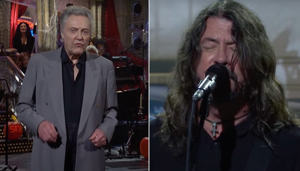 Foo Fighters perform on SNL following intro from Christopher Walken