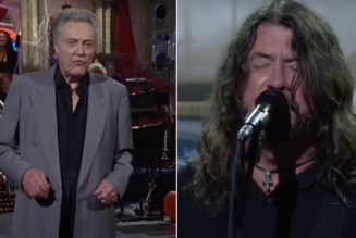 Foo Fighters perform on SNL following intro from Christopher Walken