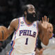 James Harden reportedly stopped from boarding 76ers' plane, will stay home for road trip