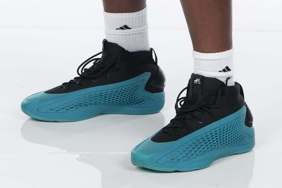 Anthony Edwards Unveils New adidas AE1 Colorway at Timberwolves Media Day