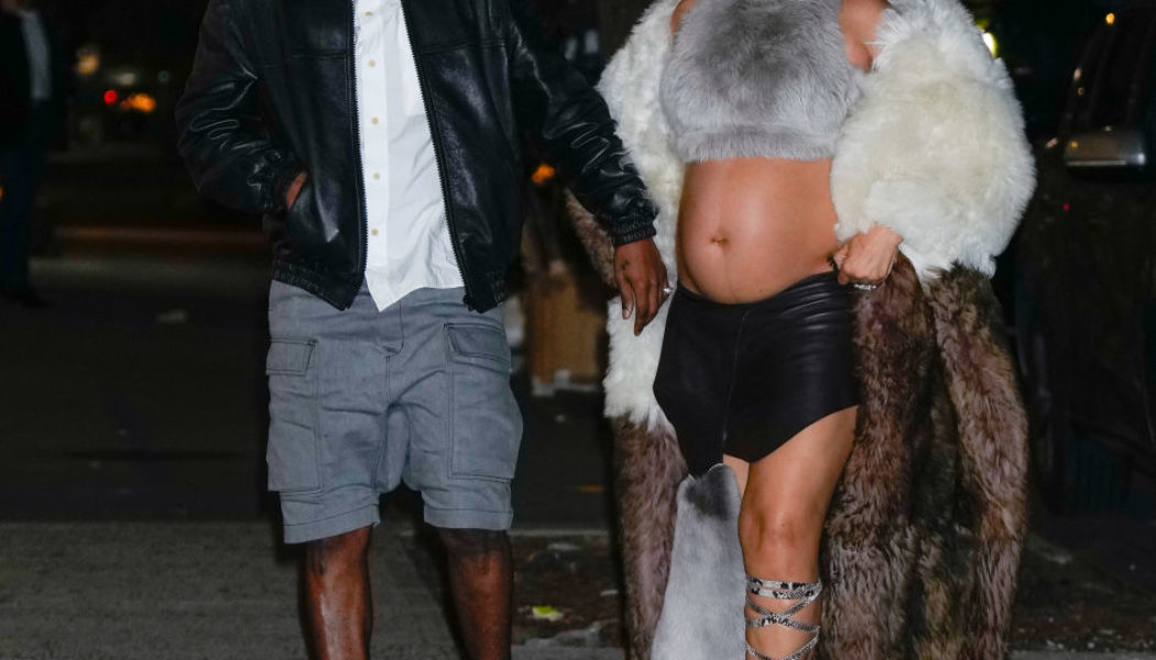 Rihanna & A$AP Rocky Spotted Out In NYC For His Birthday