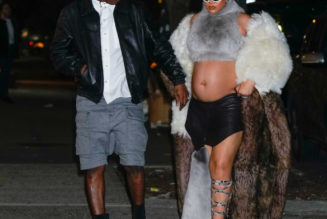 Rihanna & A$AP Rocky Spotted Out In NYC For His Birthday