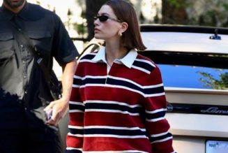 The Throw-On Top Trend Hailey Bieber and Taylor Swift Are Both Backing