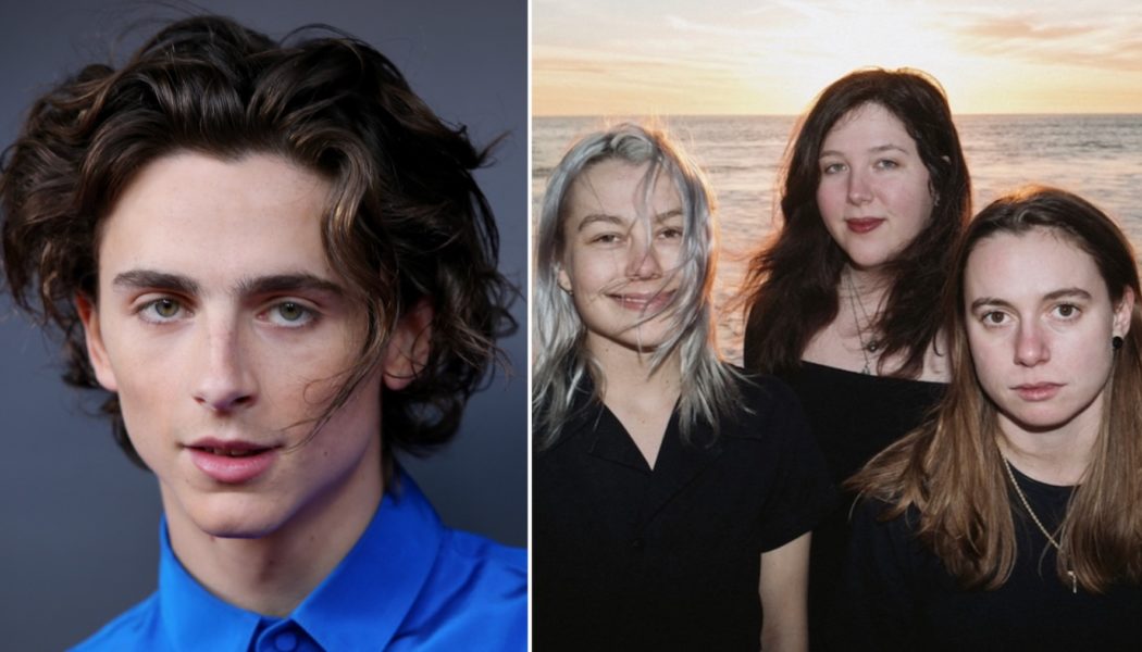 Timothée Chalamet to host SNL with boygenius as musical guest