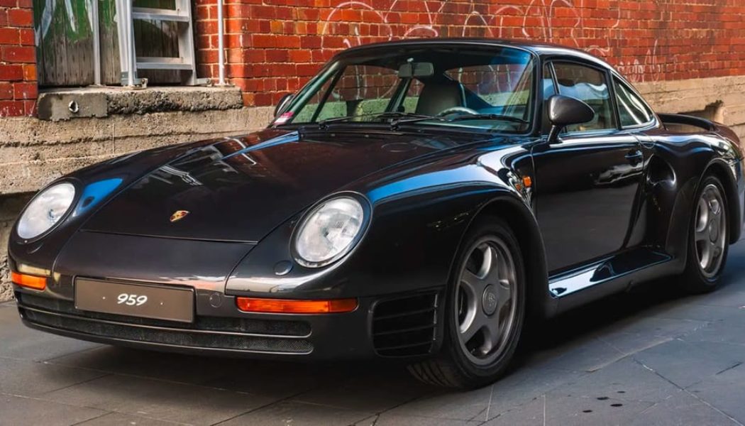 1988 Porsche 959 "Komfort" Sells For Over $1.7M USD at RM Sotheby's Vegas Auction