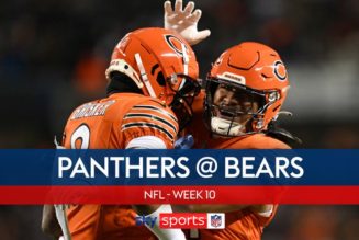 Carolina Panthers 13-16 Chicago Bears: D'Onta Foreman runs for touchdown as Bryce Young and Panthers struggle again