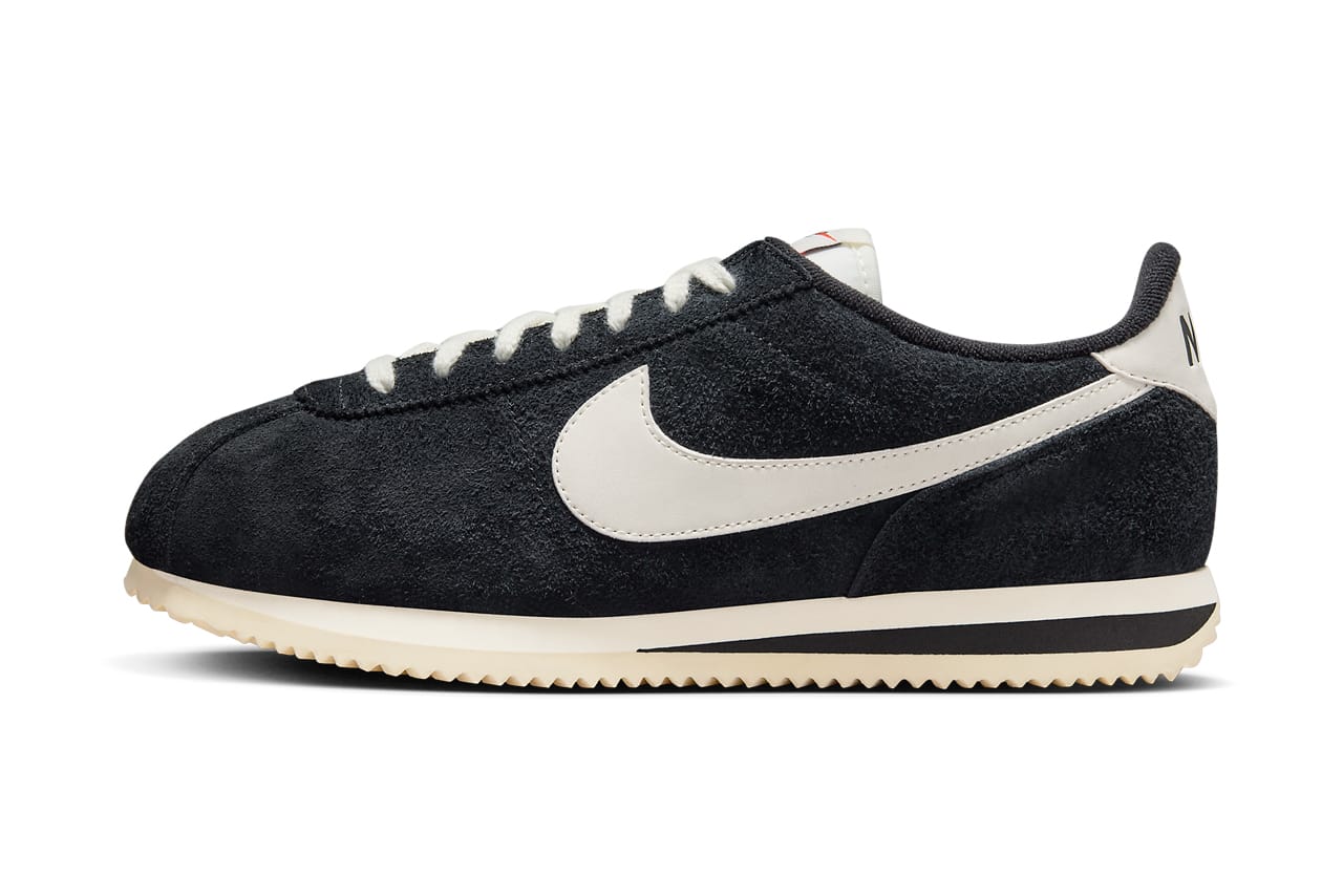 "Black Suede" Covers the Nike Cortez