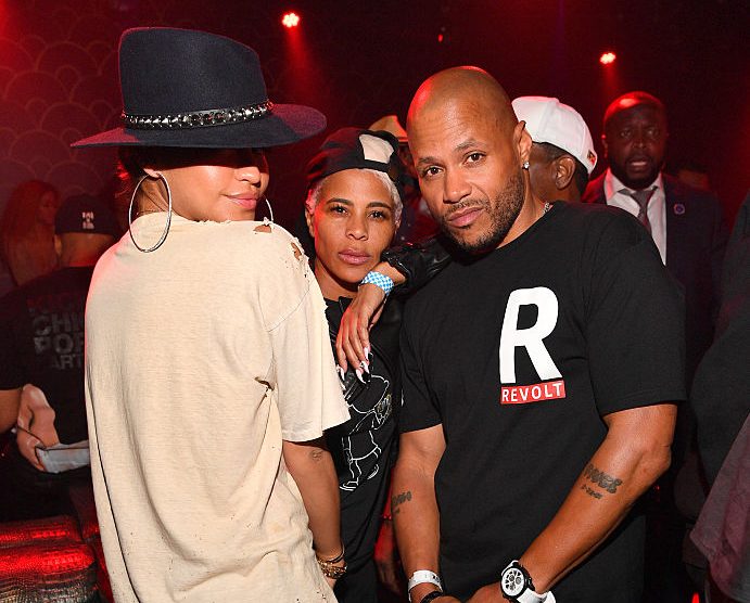 P. Diddy Hosts XS Lounge