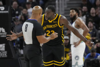 Draymond Green ejected for putting Rudy Gobert in chokehold during Timberwolves-Warriors brawl