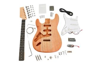 Harley Benton Designs 4 DIY Kits for Building Your Own Wooden Guitar