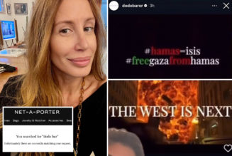 Israeli designer booted from luxury sites after comparing Hamas to ISIS