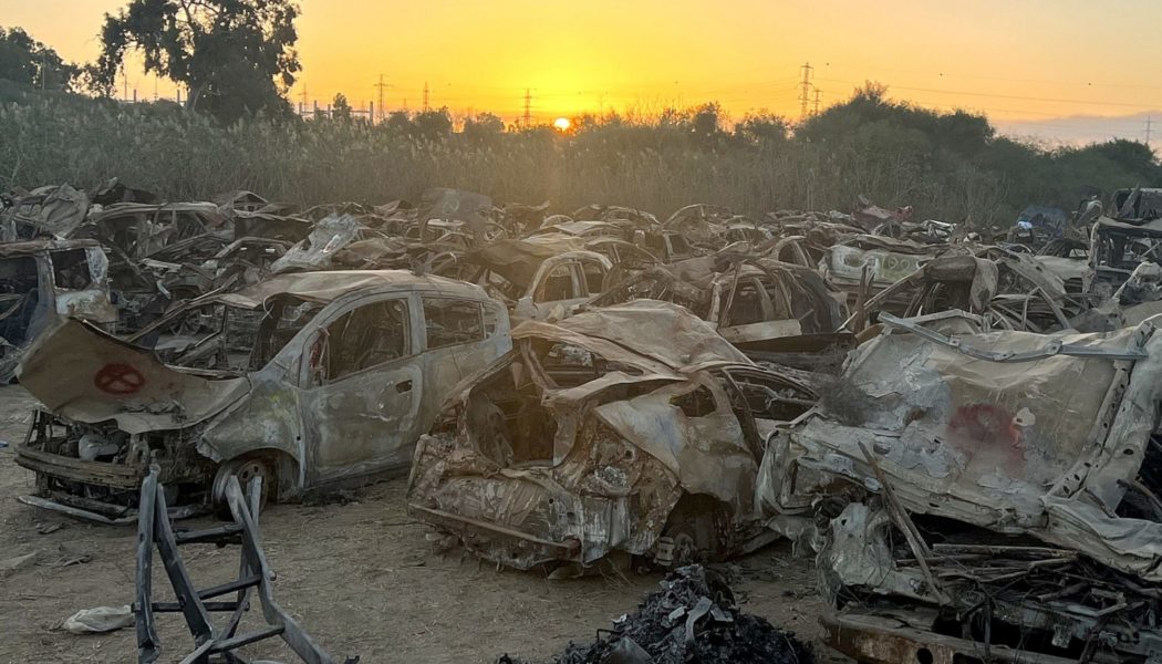 Israeli first responder recounts searching for life at music festival massacre after video was made public