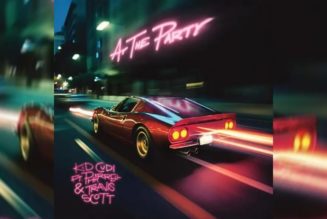 Kid Cudi Reunites With Travis Scott and Pharrell for "At The Party"