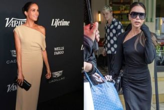 Meghan Markle and Victoria Beckham Both Wore Winter's #1 Dress Trend