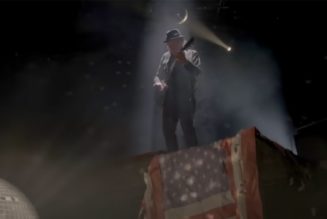 Neil Young shreds "The Star-Spangled Banner" on electric guitar in new "Stand For Peace" video