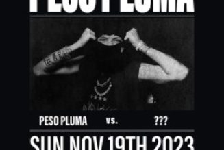 Peso Pluma Set to Perform at the 2023 Billboard Music Awards