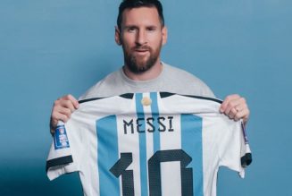 Sotheby's Auctions Lionel Messi 2022 FIFA World Cup-Worn Argentina Jerseys