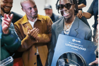 Spotify Honours Afrobeats Icon, Rema With 1 Billion Streams Plaque