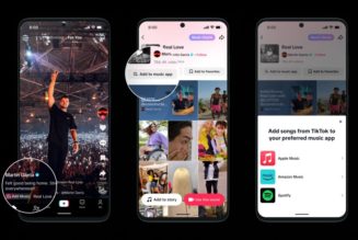 TikTok Now Lets You Add Your Favorite Songs to Spotify, Apple Music and Amazon Music