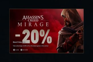 Ubisoft blames “technical error” for showing pop-up ads in Assassin’s Creed